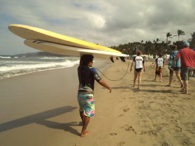 clase de surf